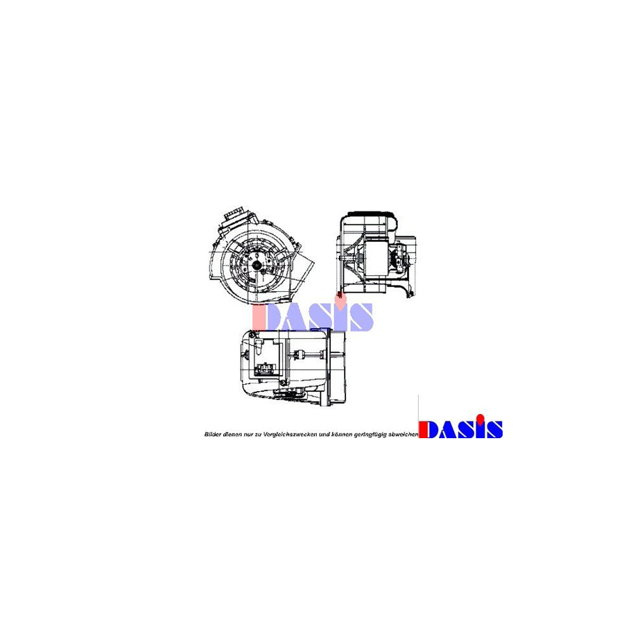 AKS Dasis 870740N Interior Blower