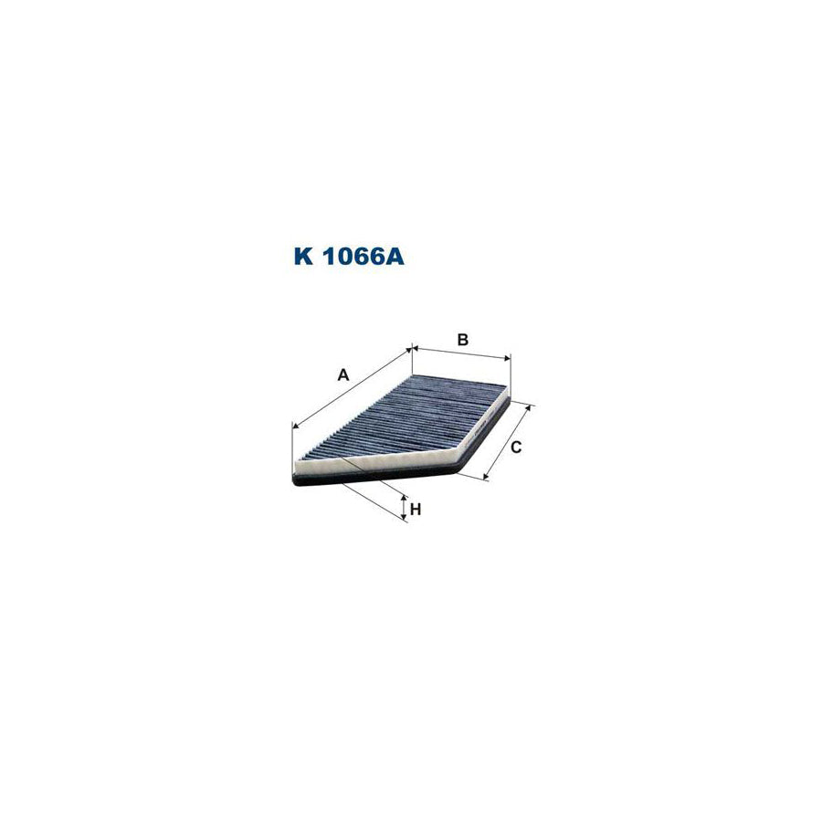 Filtron K 1066A Pollen Filter For Peugeot 206