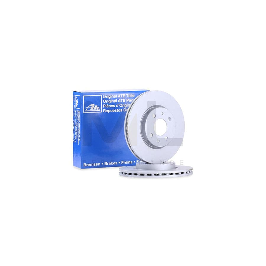 ATE 24.0122-0197.1 Brake Disc Vented, Coated  - 1 piece