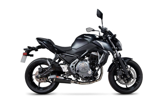 Scorpion RKA138SYSCEO Kawasaki Z650 Serket Taper Full System - Carbon Fibre Sleeve | ML Performance US US