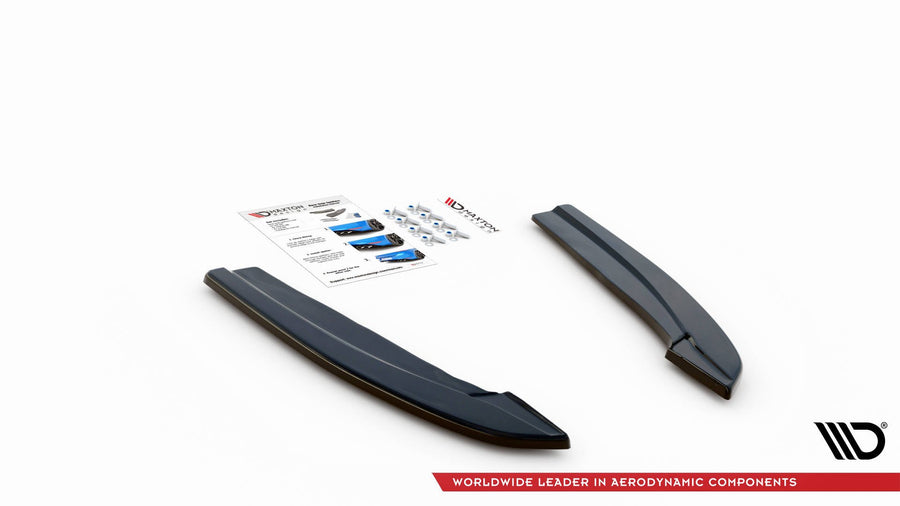 Maxton Design Ford Focus ST-Line Estate MK4 Rear Side Splitters V.3
