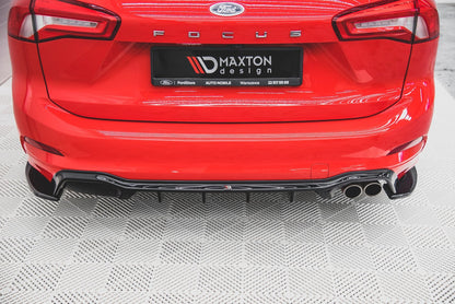 Maxton Design Ford Focus ST-Line Estate MK4 Rear Side Splitters V.3