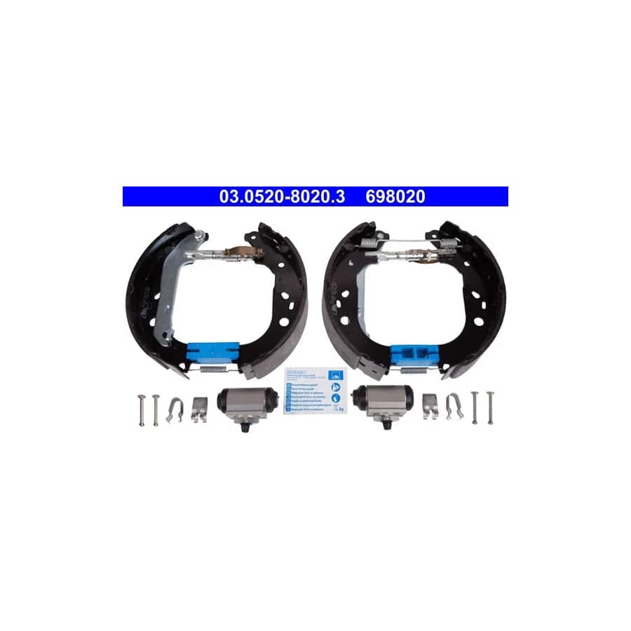 ATE Original Topkit 03.0520-8020.3 Brake Set, Drum Brakes