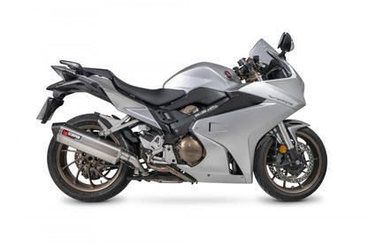 Scorpion RHA168TEO Honda VFR800 F Serket Parallel Slip-On - Titanium Sleeve | ML Performance US US