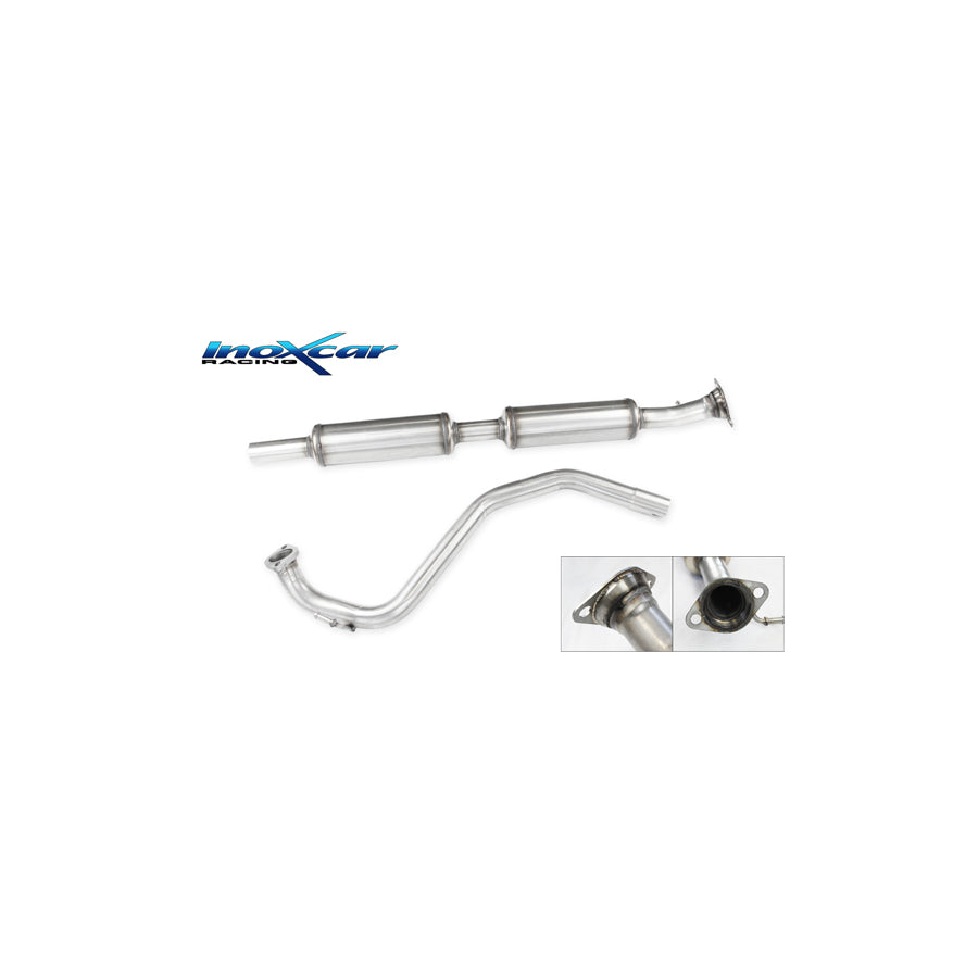 InoXcar TCSWIS2.04 Suzuki Swift Central Pipe with Silencer