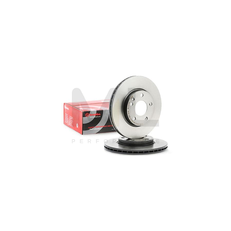BREMBO COATED DISC LINE 09.8680.11 Brake Disc Internally Vented, Coated, High-carbon, with bolts/screws | ML Performance Car Parts
