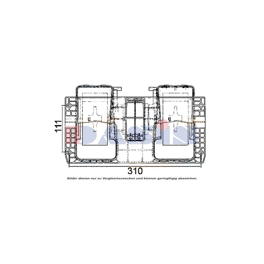 AKS Dasis 740110N Interior Blower