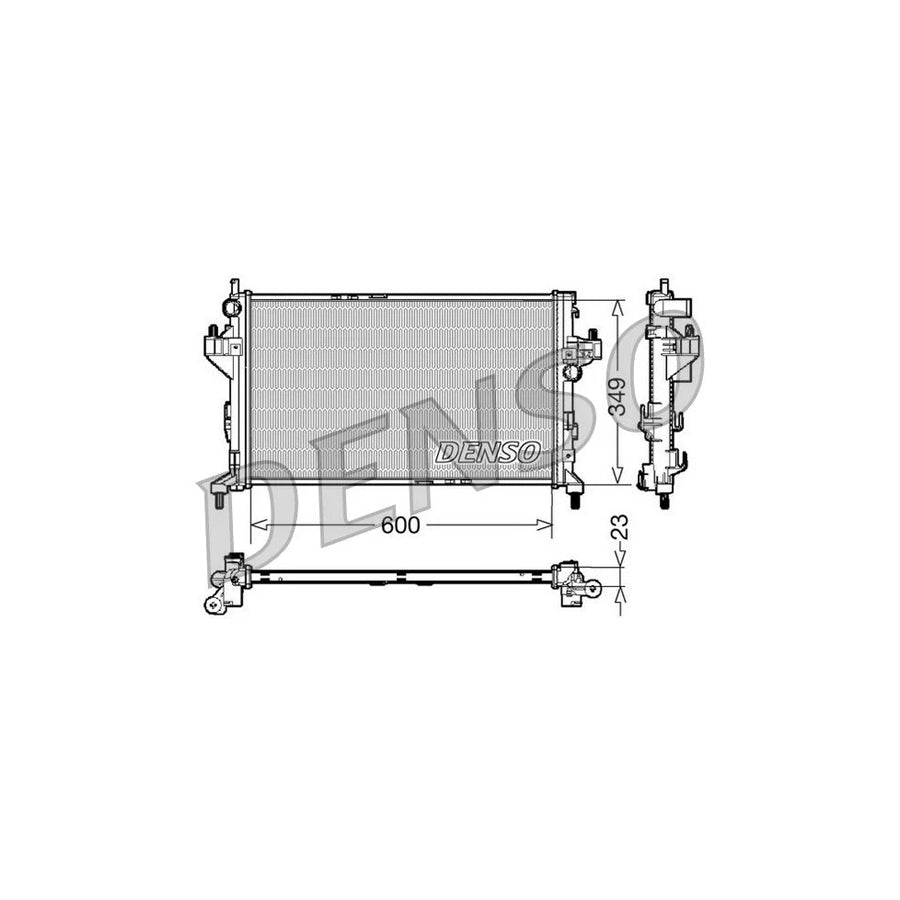 DENSO DRM20045 Engine Radiator