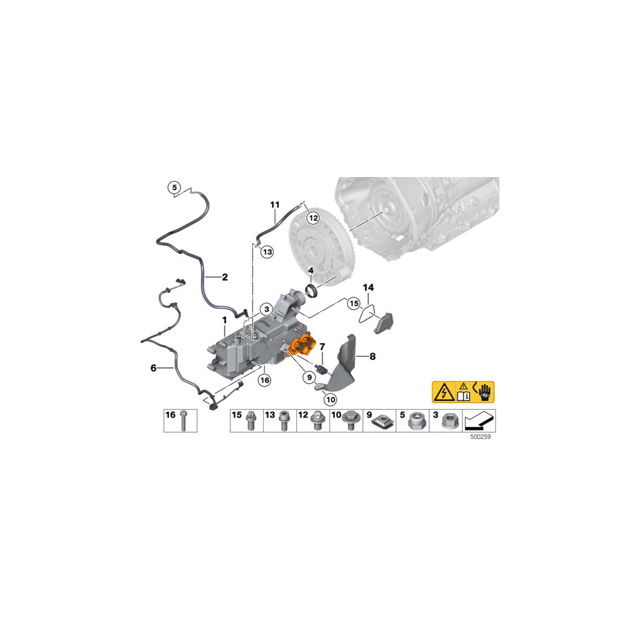 Genuine BMW 12367599421 F04 Gasket Ring (Inc. Hybrid 7 & Hybrid 7L) | ML Performance US Car Parts