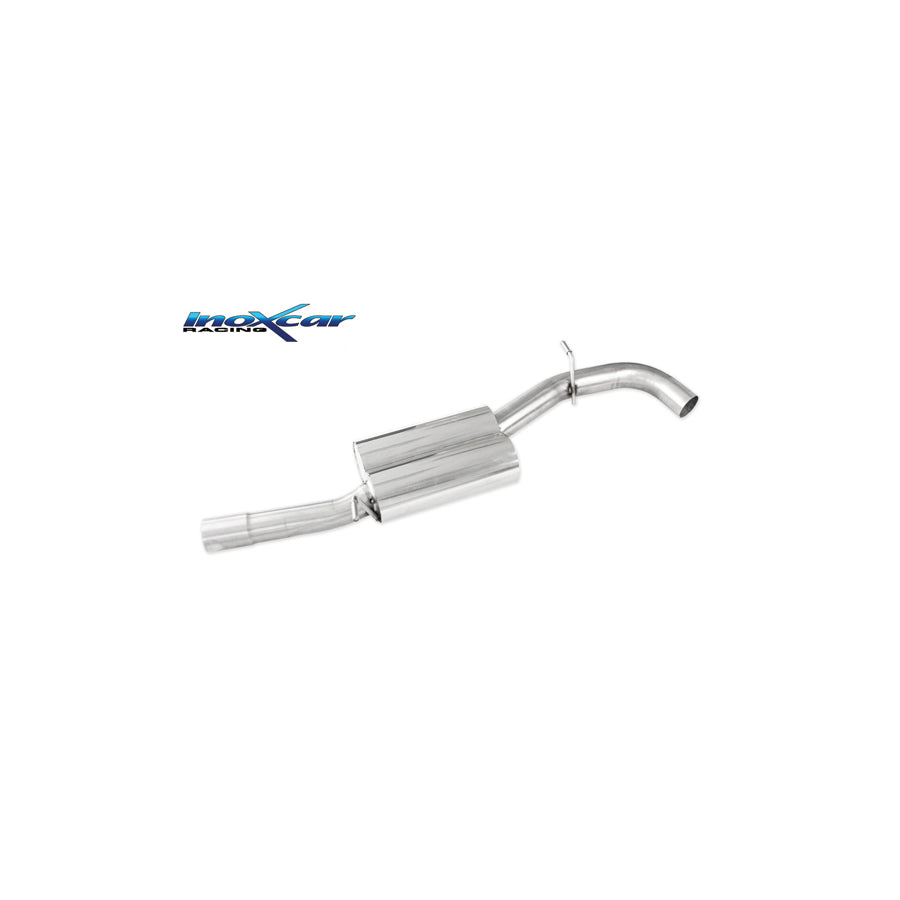 InoXcar TCVW.04S VW Golf 7 Central Pipe with Silencer