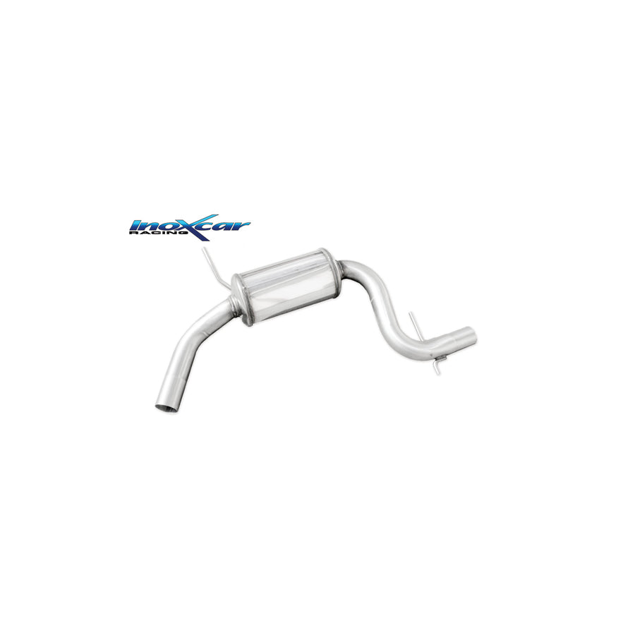 InoXcar TCVW.01S VW Golf 6 Central Pipe with Silencer
