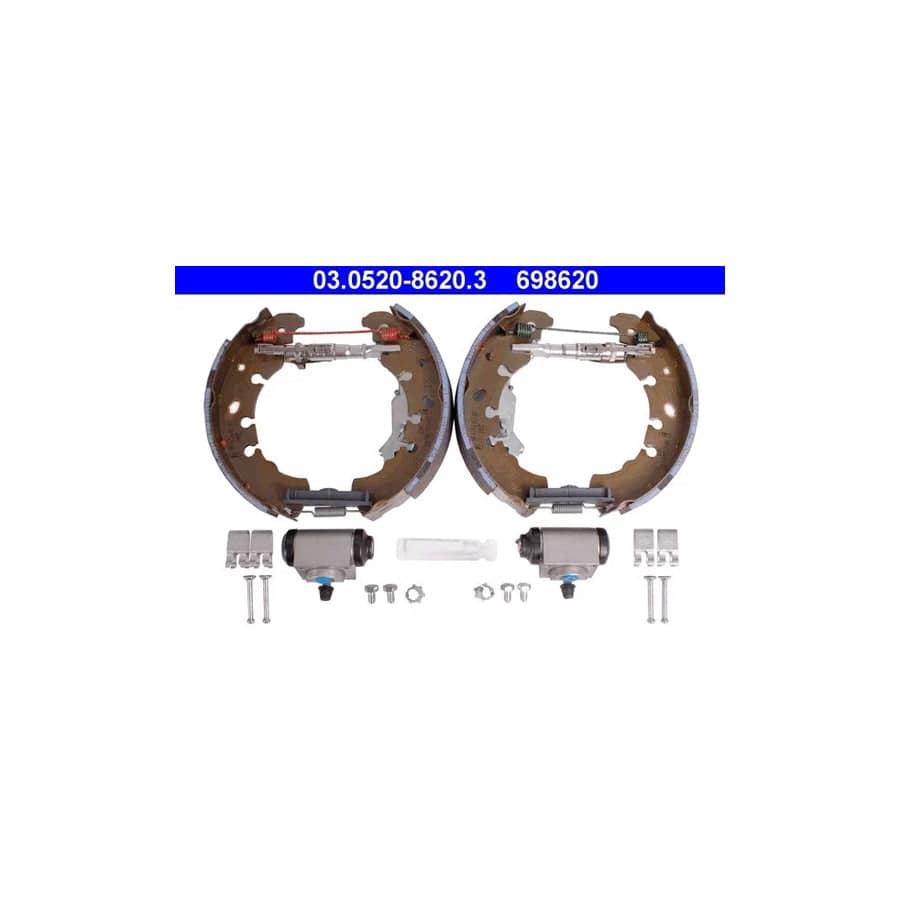 ATE Original Topkit 03.0520-8620.3 Brake Set, Drum Brakes for Fiat Punto II Hatchback (188)