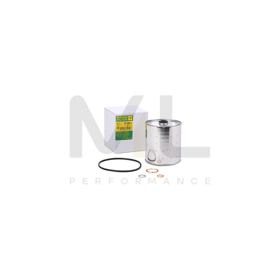 MANN-FILTER PF 925 x Oil Filter with seal, Filter Insert