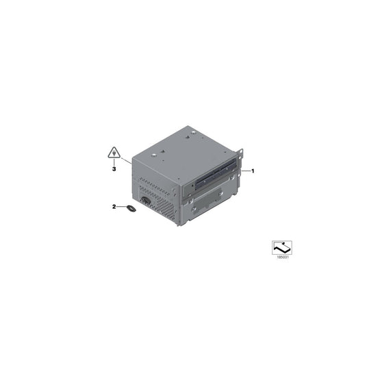 Genuine BMW 65129170513 F02 F11 F03 Car Infotainment Computer KOREA (Inc. 528i, 528iX & 730i) | ML Performance US Car Parts