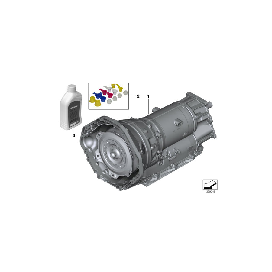Genuine BMW 24009503397 F92 F90 F93 Exch. Automatic Transmission Eh GA8HP76X (Inc. M5 & M8) | ML Performance US Car Parts