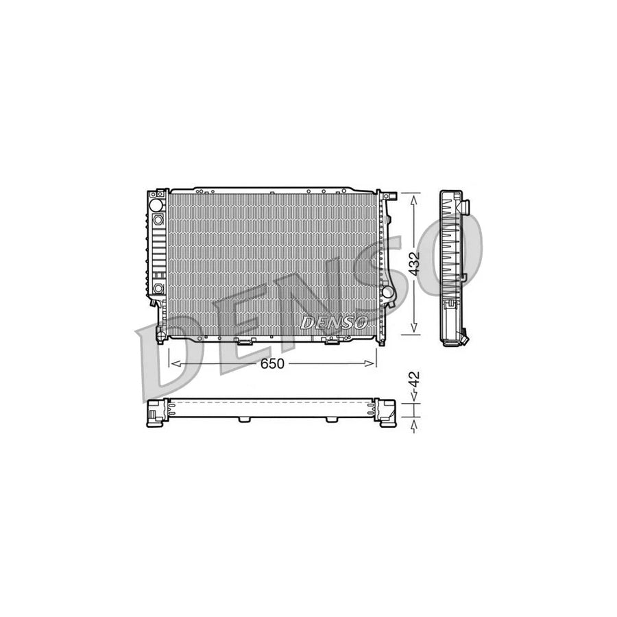 DENSO DRM05054 Engine Radiator