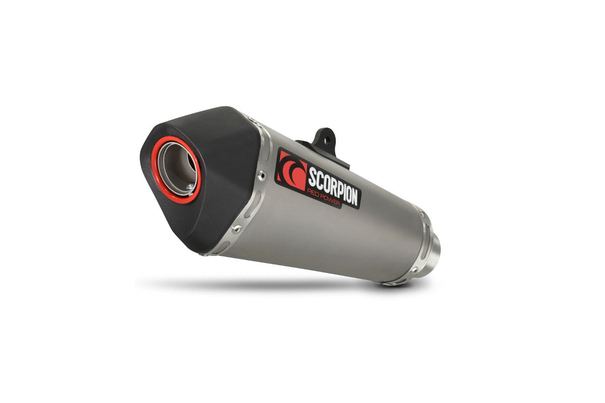 Scorpion RHA161TEO Honda Serket Taper Slip-On - Titanium Sleeve (CB500 F / CB500 X) | ML Performance US US
