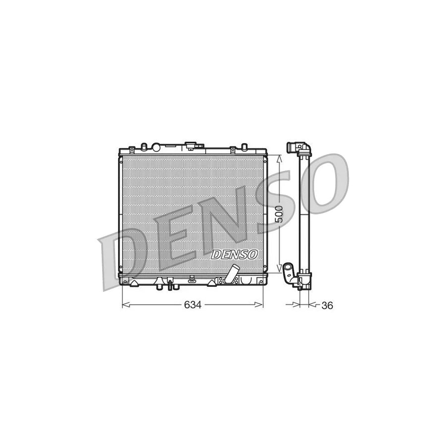 DENSO DRM45020 Engine Radiator