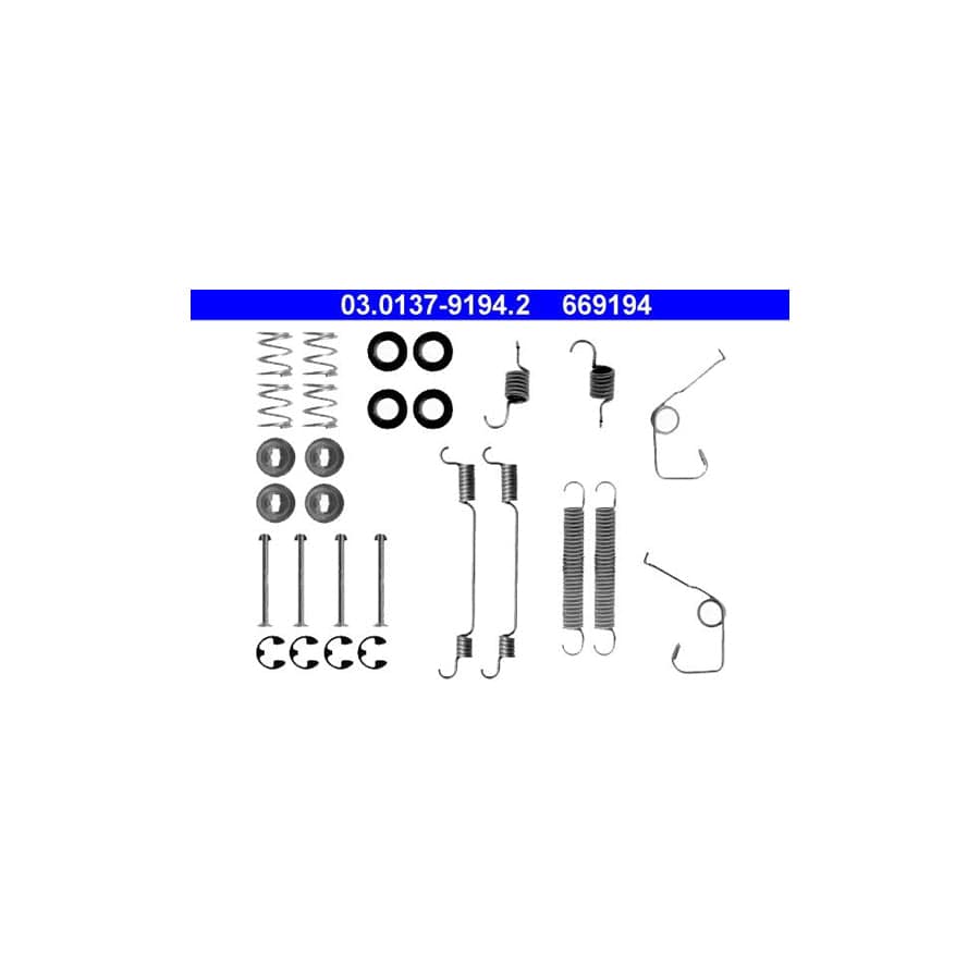 ATE 03.0137-9194.2 Accessory Kit, Brake Shoes for FORD TRANSIT
