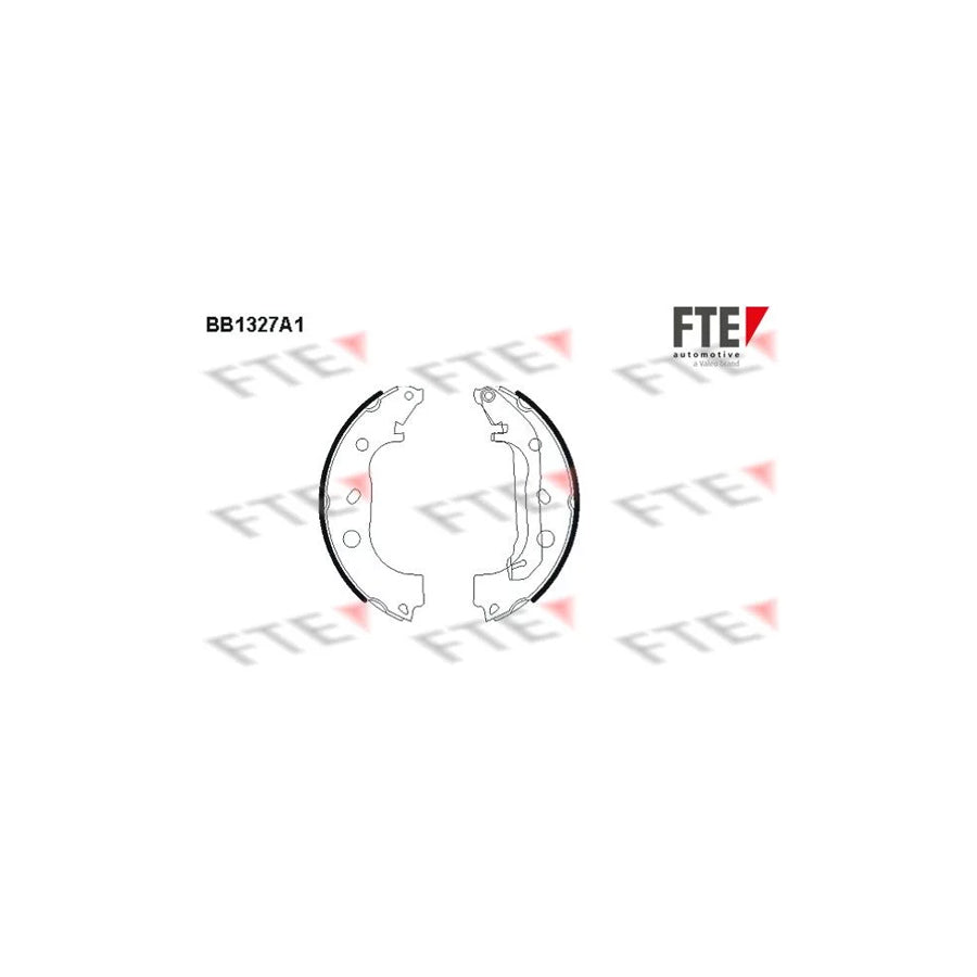 FTE Bb1327A1 Brake Shoe Set