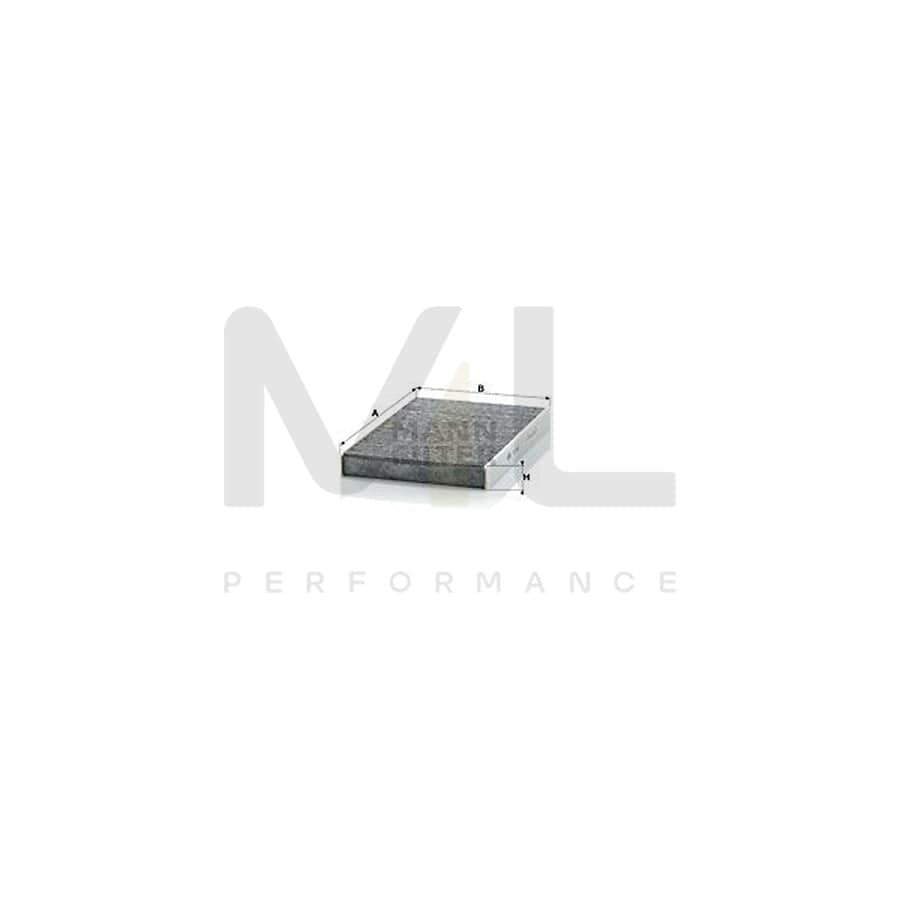 MANN-FILTER CUK 2952 Pollen filter Activated Carbon Filter