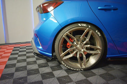 Maxton Design Ford Focus ST-Line MK4 Rear Side Splitters V.2
