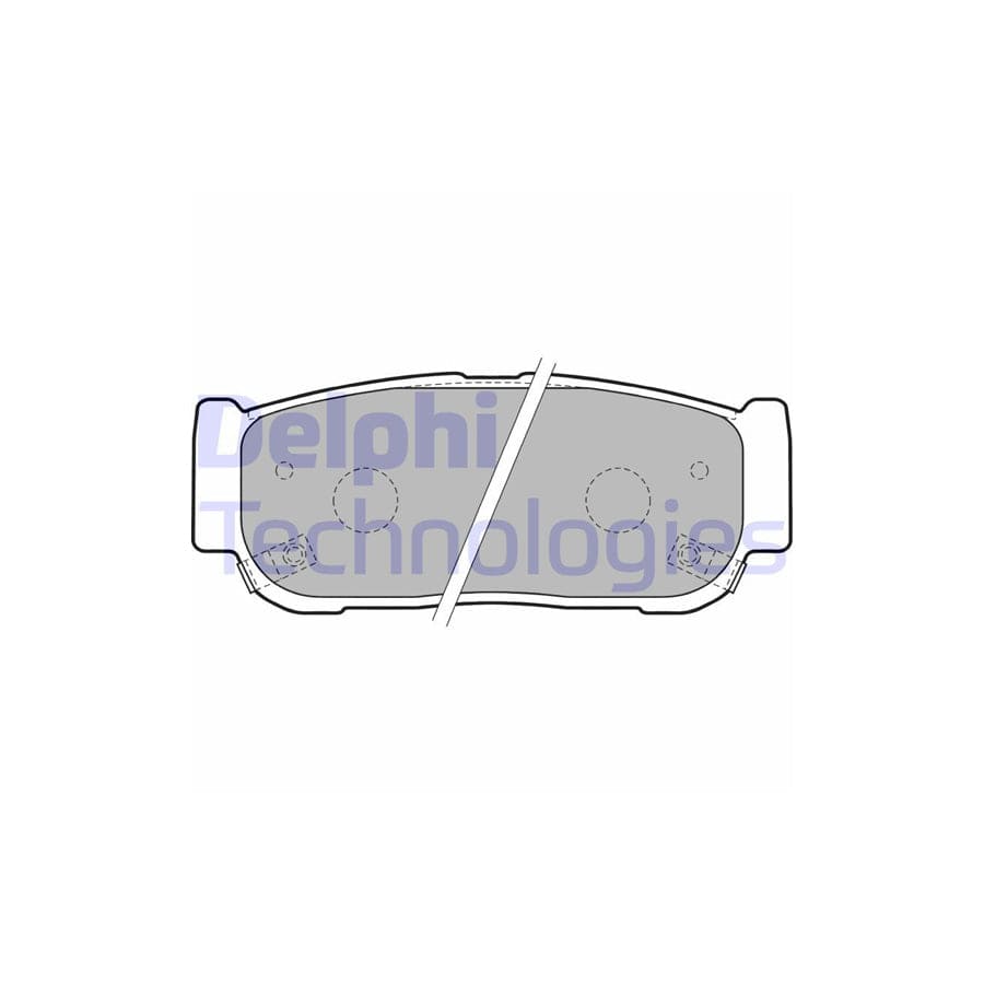 Delphi Lp1797 Brake Pad Set