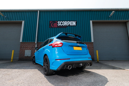 Scorpion SFD084 Ford Focus MK3 RS Cat-Back System With Electronic Valve | ML Performance US US