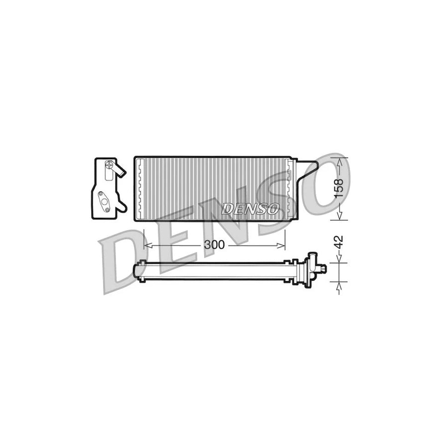 DENSO DRR12001 Heater Matrix for Iveco Daily