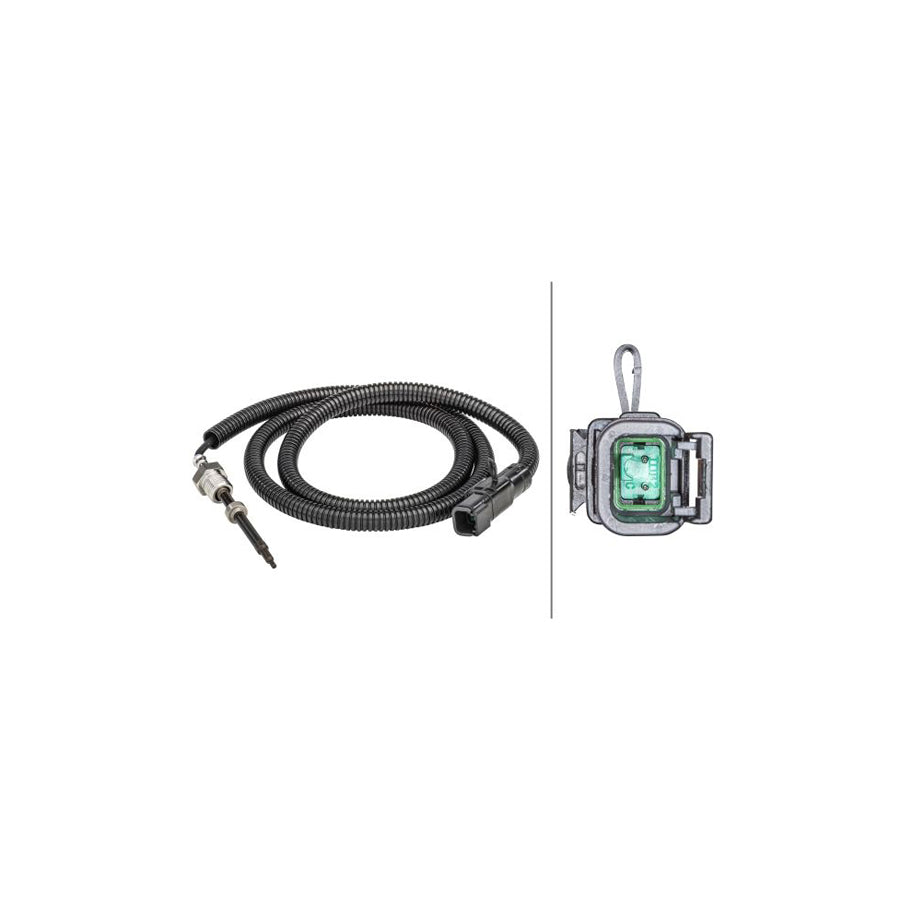 Hella 6PT 358 181-341 Sensor, Exhaust Gas Temperature