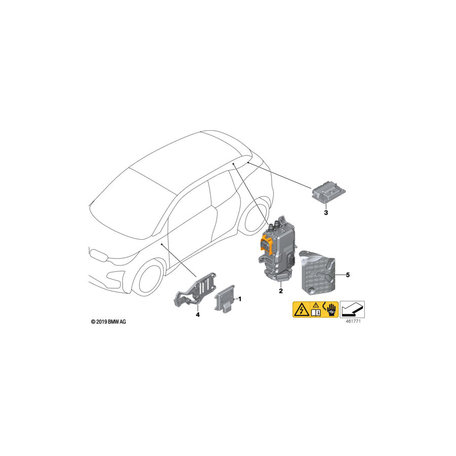 Genuine BMW 12328662295 Base Control Unit For Reme (Inc. i3 60Ah Rex & i3 94Ah Rex) | ML Performance US Car Parts