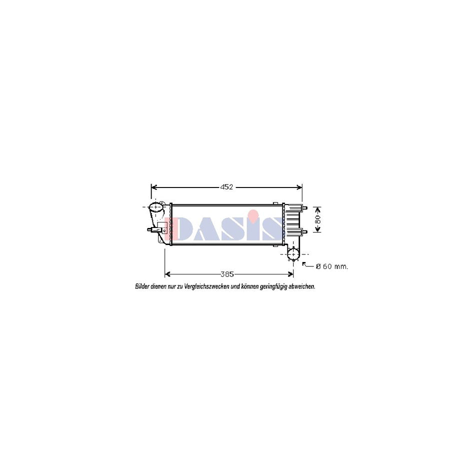 AKS Dasis 740125N Heater Blower Motor