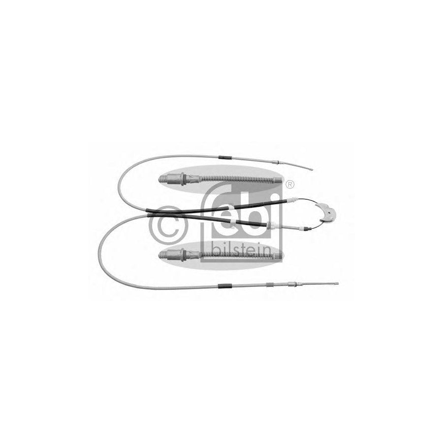 Febi Bilstein 05893 Hand Brake Cable for Ford Fiesta Mk3 Hatchback (Gfj)