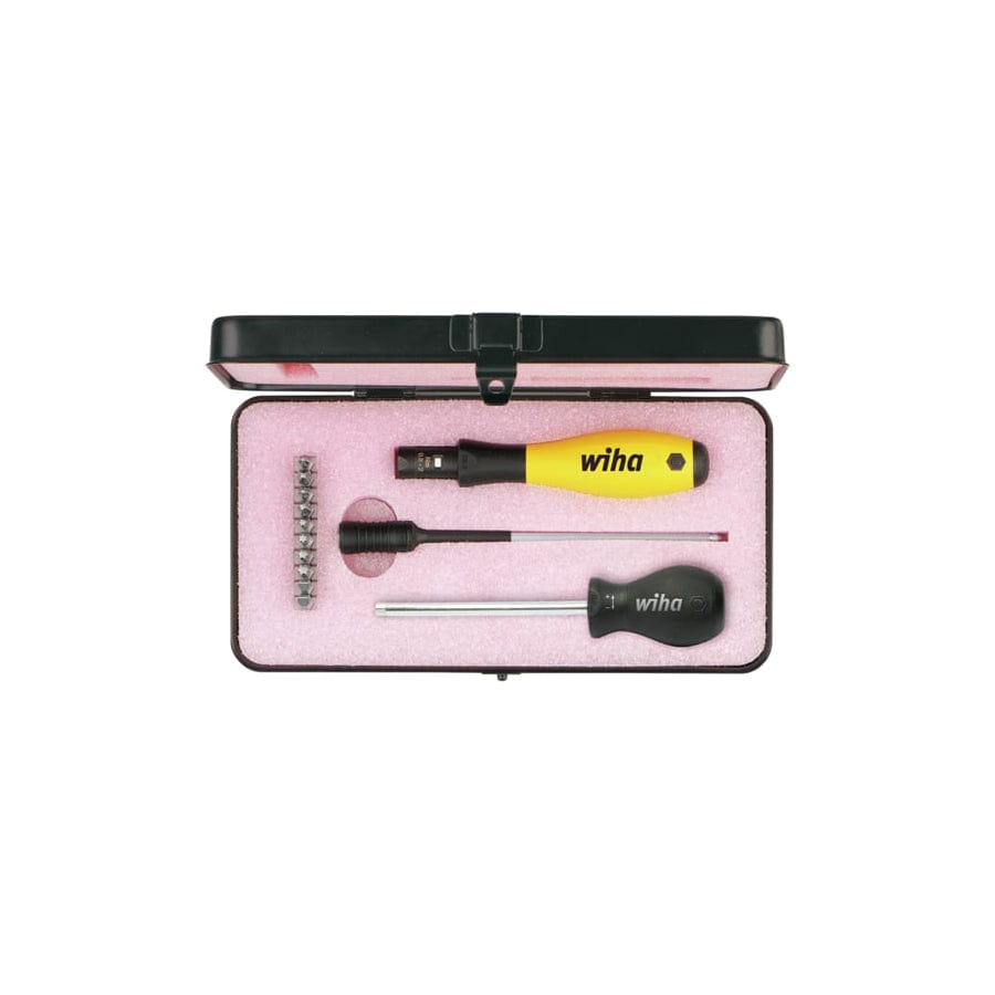 Wiha WHA43898 TorqueVario®-S ESD Screwdriver Set, 14 Piece (inc. Case)