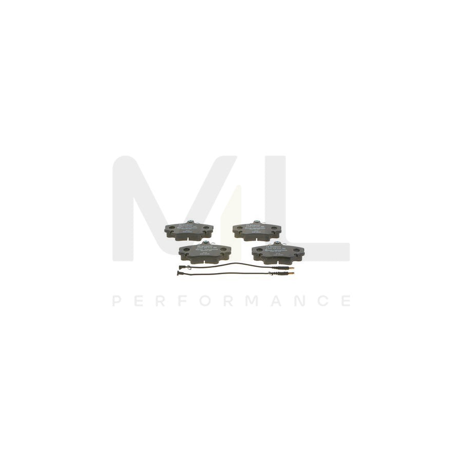 Bosch 0986495212 Brake Pad Set Incl. Wear Warning Contact BP1510 | ML Performance Car Parts