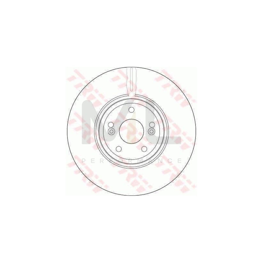 TRW DF4231 Brake Disc Vented | ML Performance Car Parts