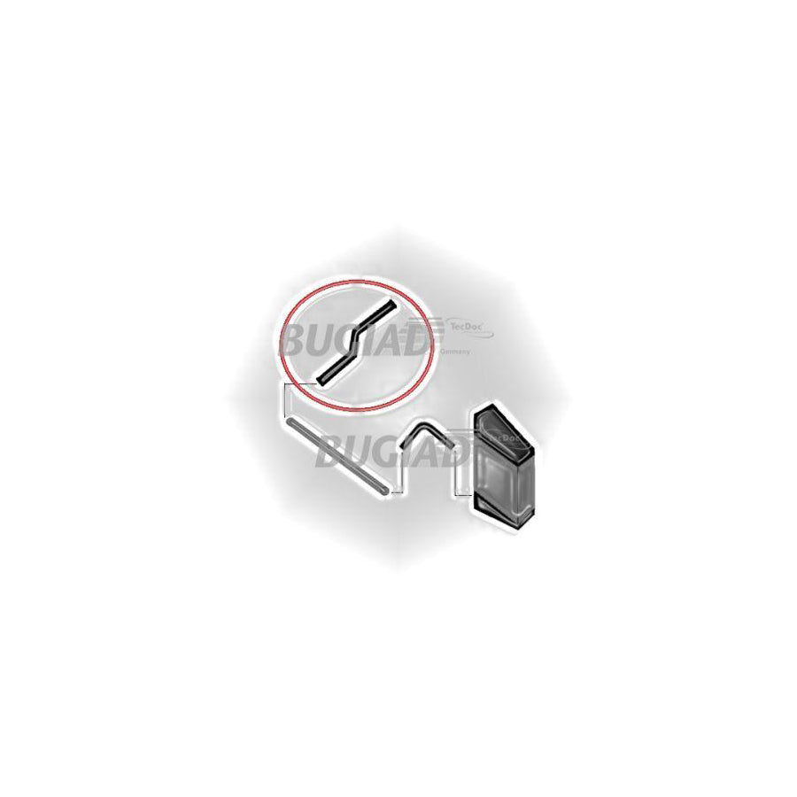 BUGIAD 87633 Charger Intake Hose