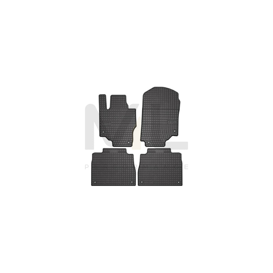 FROGUM Tailored, Basic 411487 Floor mat set suitable for MERCEDES-BENZ GLE (W167) Elastomer, Front and Rear, Quantity: 4, Black, (LHD)