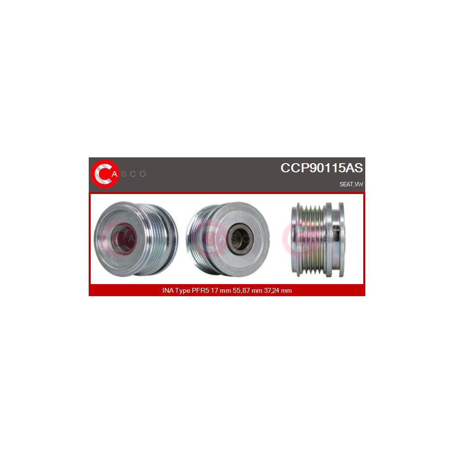 Casco Ccp90115As Pulley, Alternator