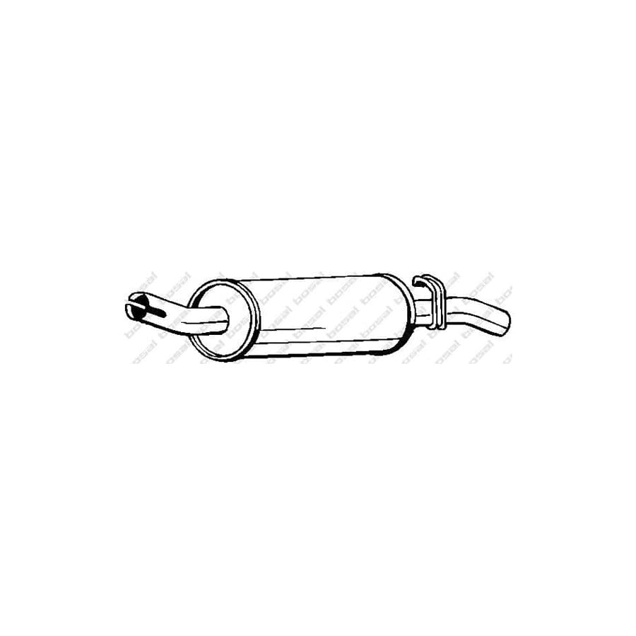 Bosal 185-935 Rear Silencer for Opel Manta B CC
