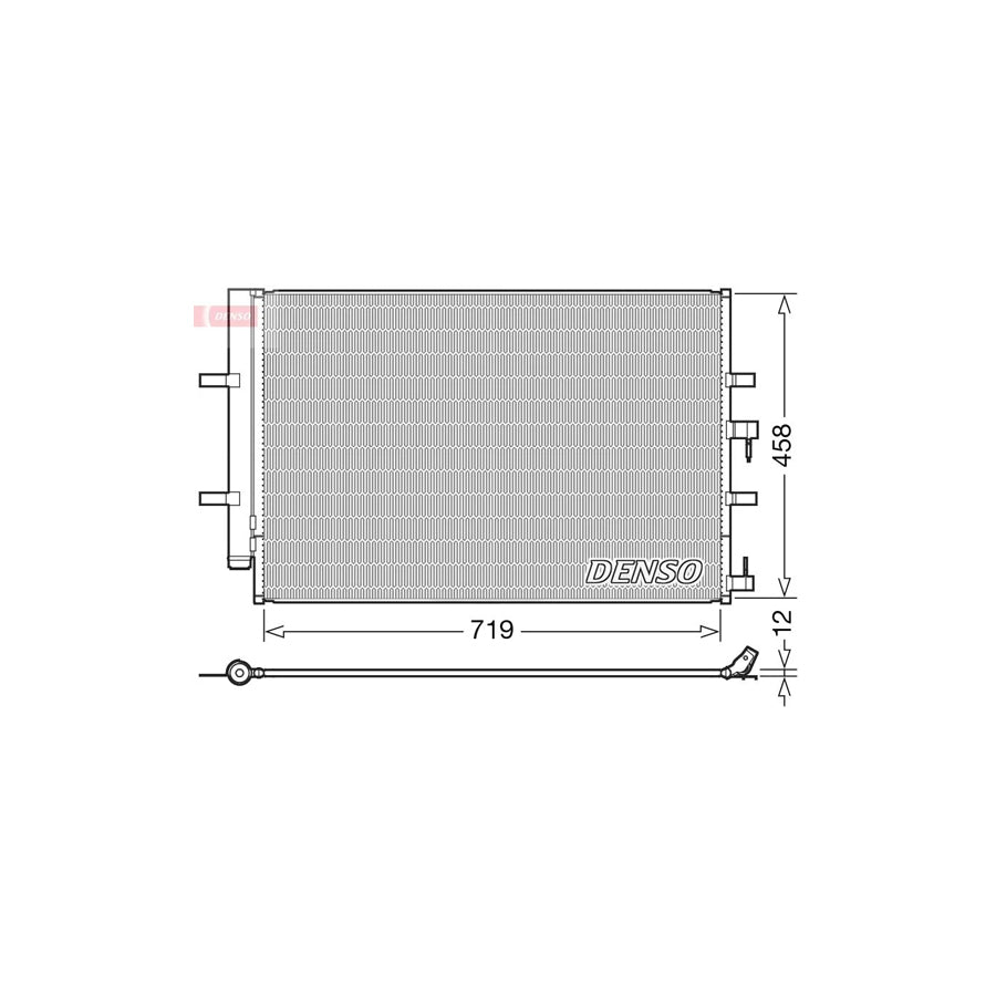 DENSO DCN10036 Air Conditioning Condenser