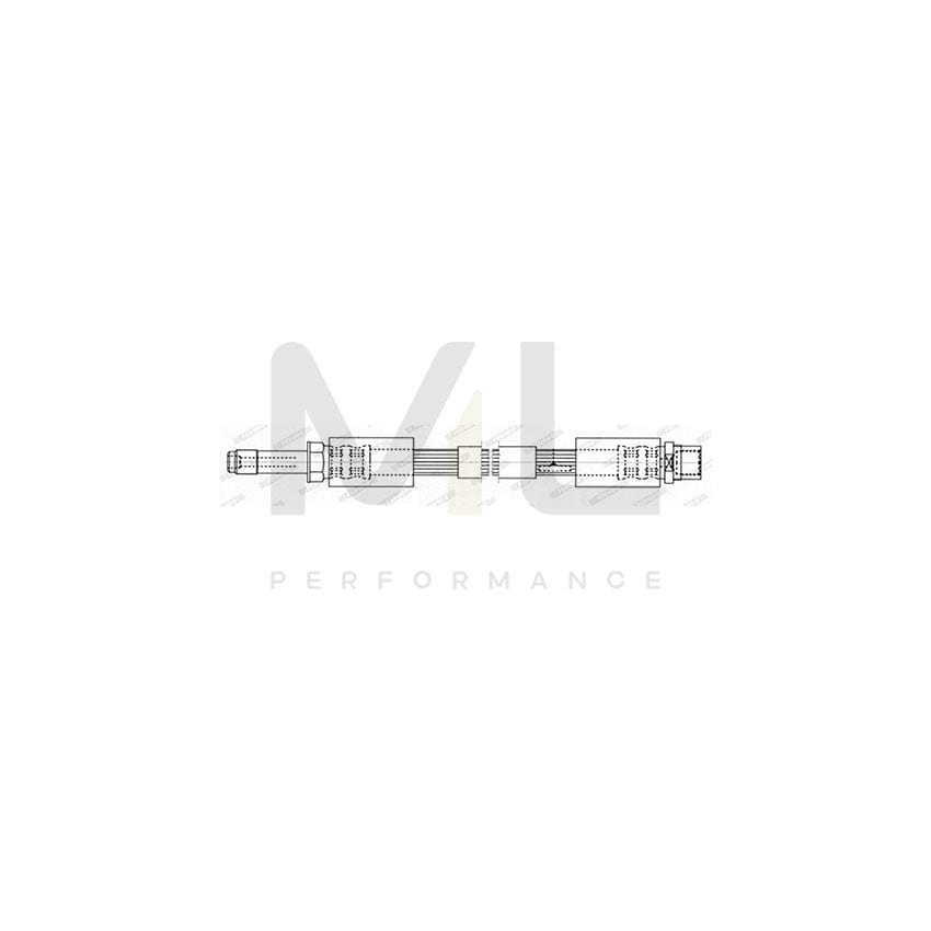 FERODO FHY3233 Brake Hose for VW LT 410mm, M 10X1 | ML Performance Car Parts