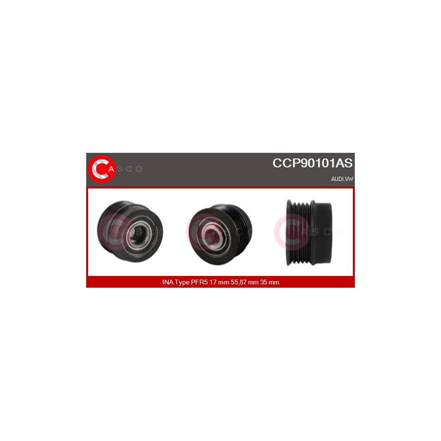 Casco Ccp90101As Pulley, Alternator