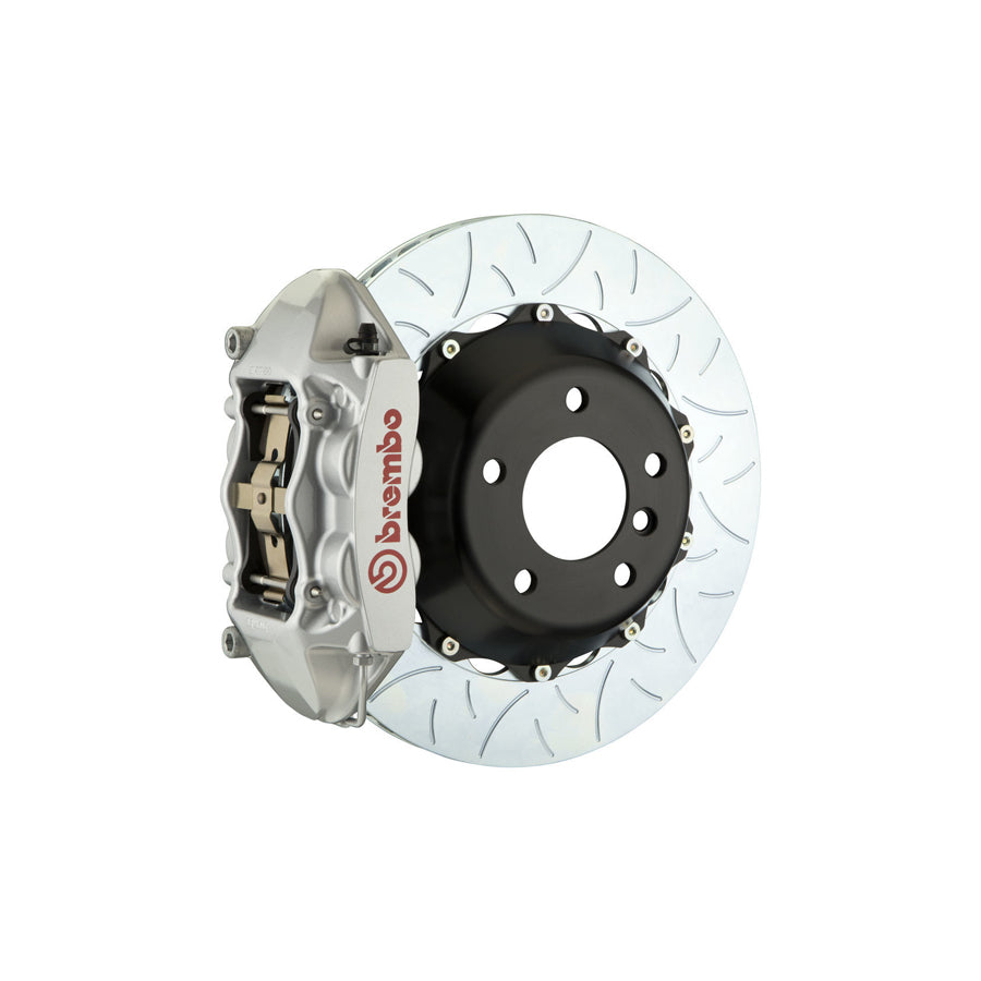 Brembo 2P3.9029A Rolls-Royce Phantom Rear GT 4-Pistons Slotted Type-3 2-piece Big Brake Kit 380x28mm