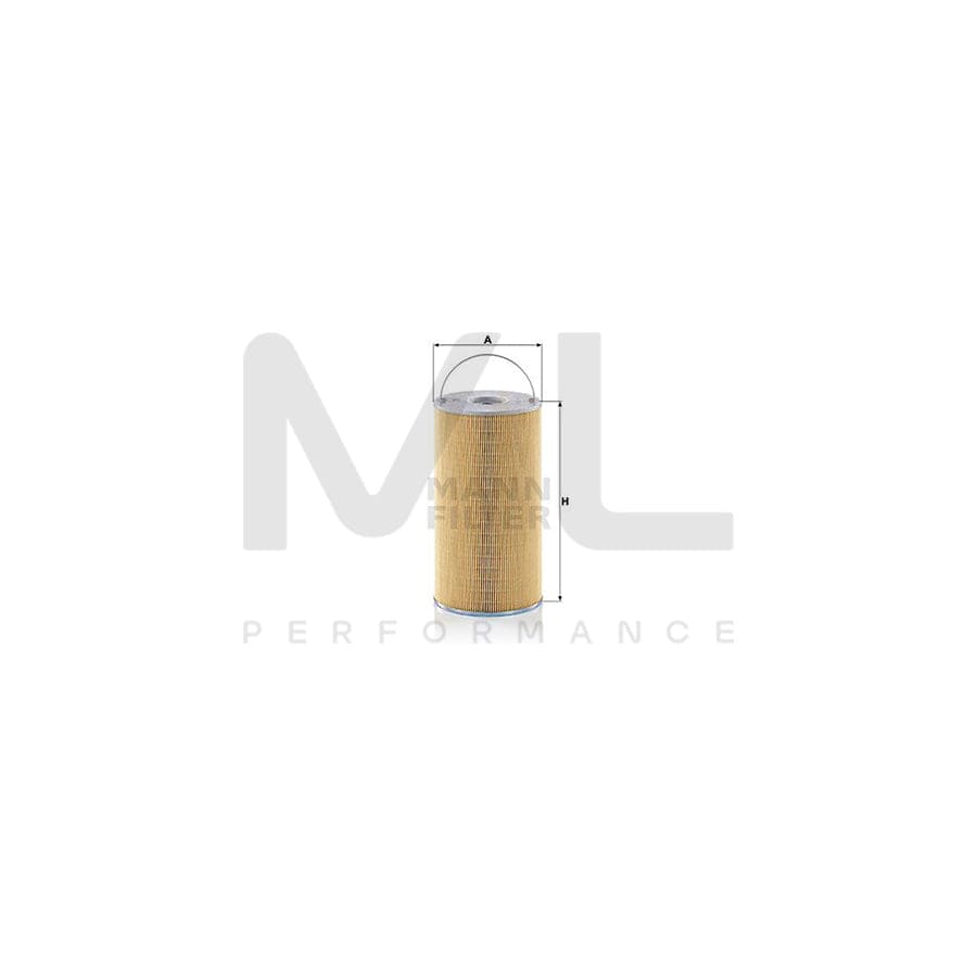 MANN-FILTER H 15 178 x Oil Filter with seal, Filter Insert
