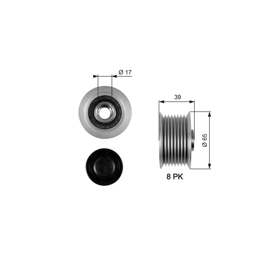 Gates OAP7071 Alternator Freewheel Clutch