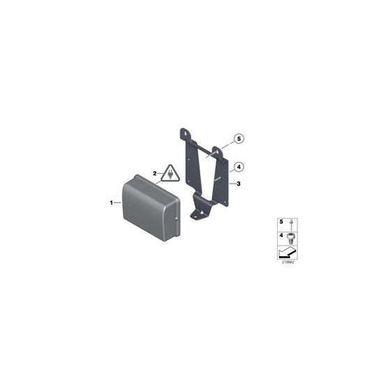 Genuine BMW 66316775361 F10 F11 Bracket F.Sensor (Inc. Hybrid 5, 518d & 528iX) | ML Performance US Car Parts