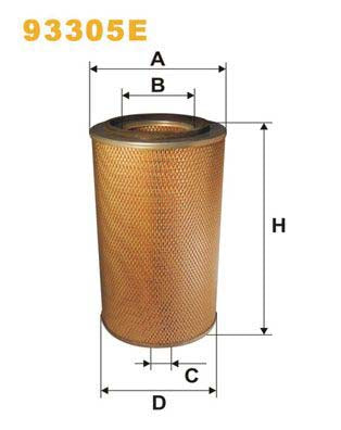 WIX Filters 93305E Air Filter