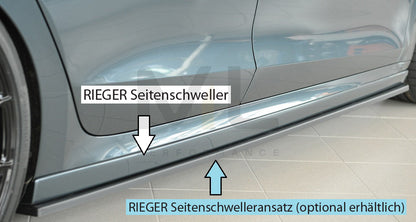 Rieger 00079033 Skoda NX Side Skirt (Octavia RS & Octavia) 2 | ML Performance UK Car Parts