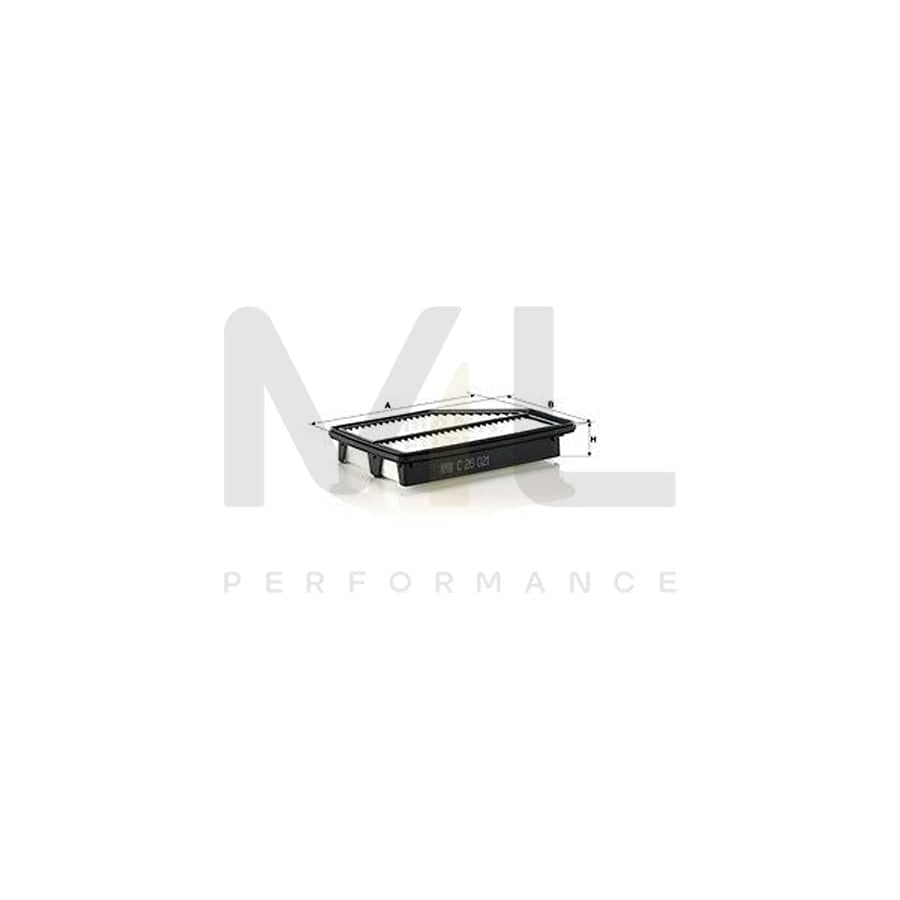 MANN-FILTER C 26 021 Air Filter for HONDA CR-V Filter Insert